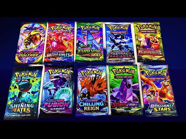 WORLD TOP MOST POPULAR POKEMON BOOSTER PACKS COLLECTION #pokemon #pokémon #pokemoncards