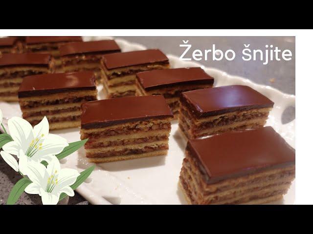 ODLIČNE ŽERBO ŠNJITE KOJE UVIJEK RADO  PRAVIMO  (WALNUT  CAKE)