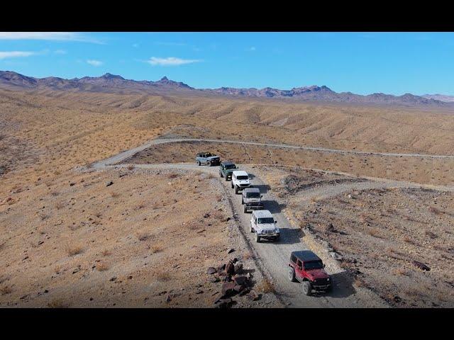 Epic Lake Mojave Jeep Adventure with DJI Air 3S ActiveTrack!