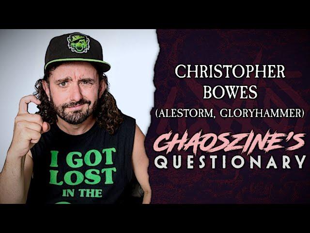 Meet The Artist: Christopher Bowes (Alestorm, Gloryhammer)