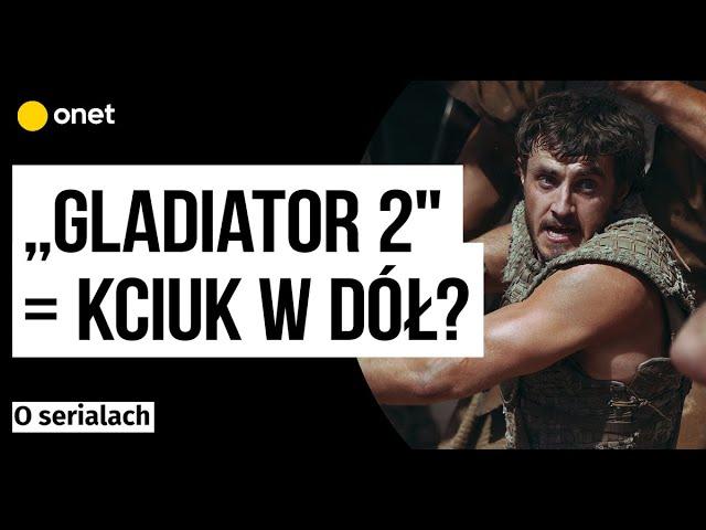 O serialach. Powrót "Gladiatora" zasługuje na kciuka w dół?