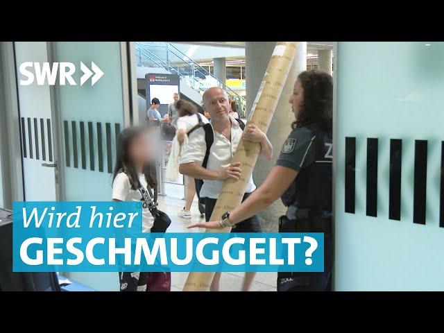 Hier wird kontrolliert! Unterwegs mit dem Zoll am Flughafen Stuttgart