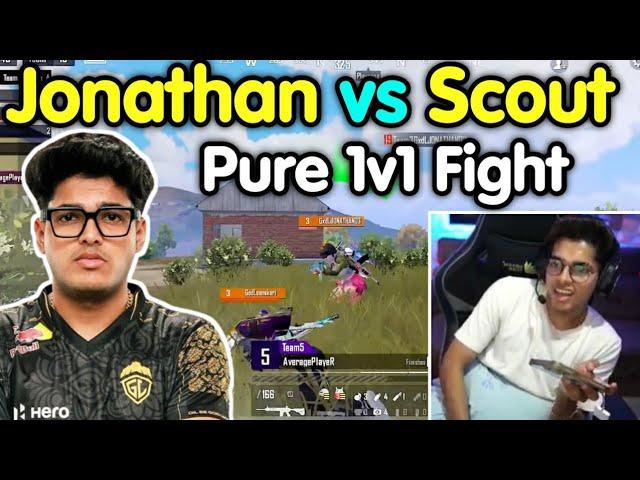 Scout reaction on Jonathan vs Scout pure 1v1 fight  Godlike 29 kills domination 