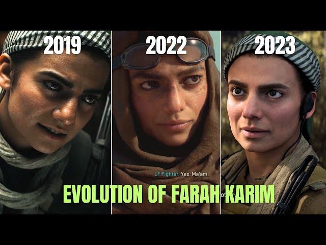 Evolution of Farah Karim | Modern Warfare