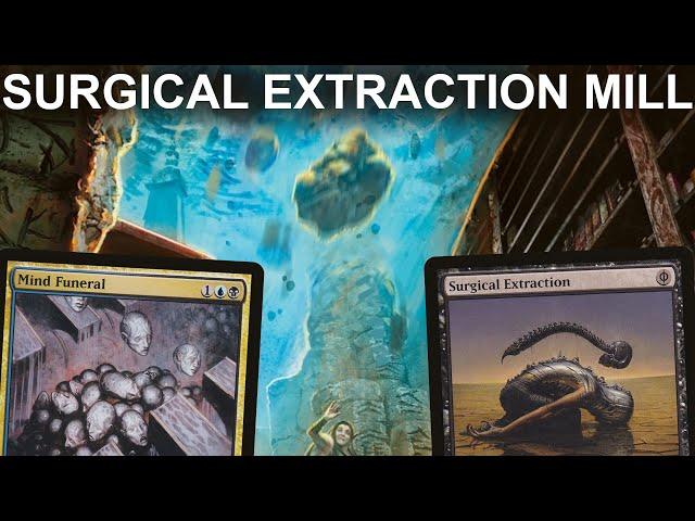 LAND REMOVAL SERVICE! Legacy Surgical Extraction Mill with Mind Funeral and Land Denial! MTG