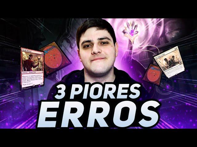 3 MAIORES ERROS NA HORA DE MONTAR SEU DECK! (Magic: The Gathering)