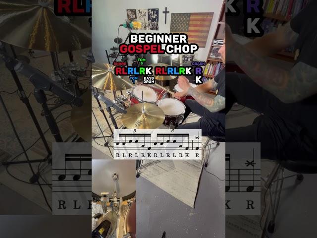 Beginner Drum Chops (EASY Drum Lesson) 