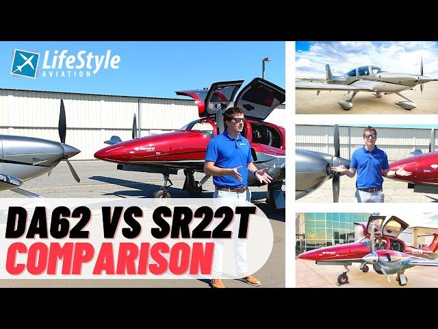 WHICH AIRPLANE IS BETTER? | Cirrus SR22T vs Diamond DA62 Comparison