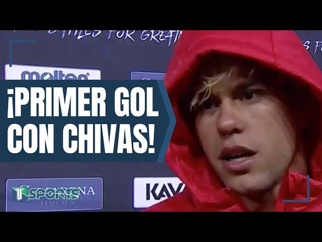 Cade Cowell HABLA de su PRIMER GOL con Chivas y la VICTORIA 3-1 en Concachampions