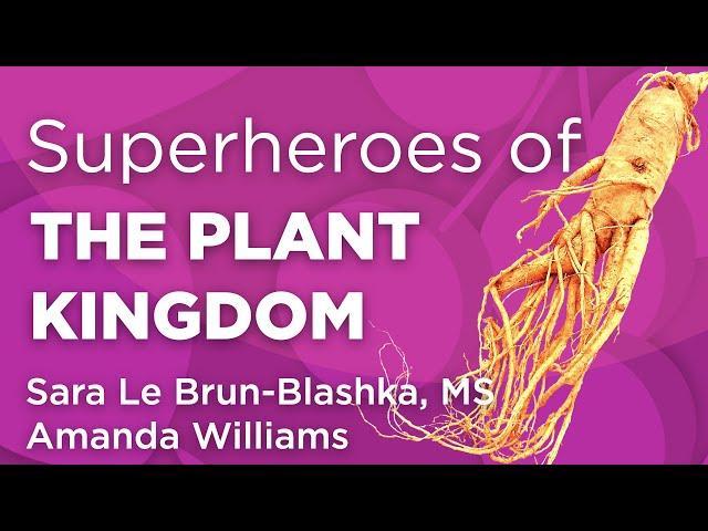 Superheroes of the Plant Kingdom | WholisticMatters Podcast | Medicinal Herbs