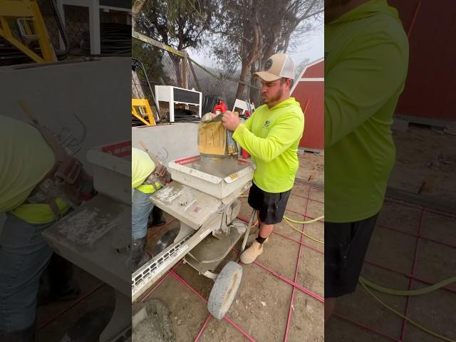 Easy Money With The Mudmixer! #mudmixer #concrete #machines #howto #construction