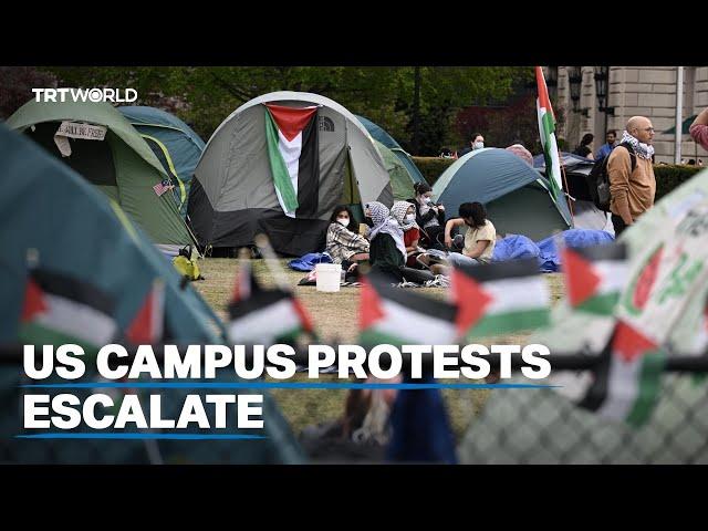 US intensifies crackdown on pro-Palestine student protests