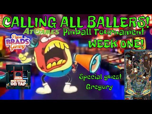 Calling All Ballers #1 Pinball Tournament of Champions