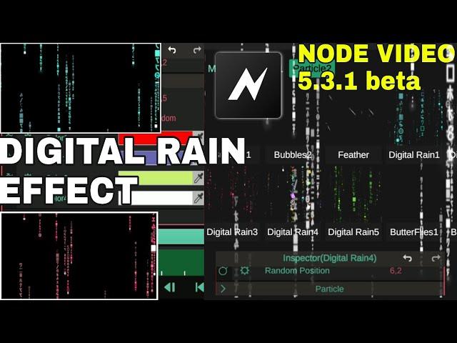 NODE VIDEO UPDATE | DIGITAL RAIN