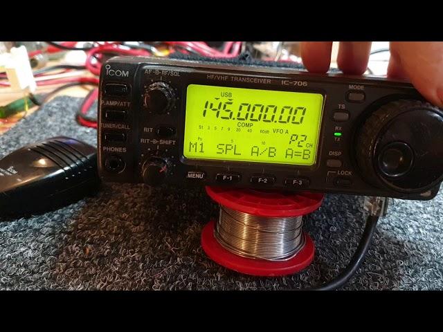 Icom IC706 HF/VHF Transceiver Test