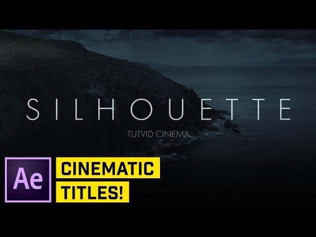 Clean Cinematic Titles in After Effects CC