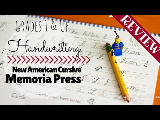 Handwriting Memoria Press New American Cursive Review