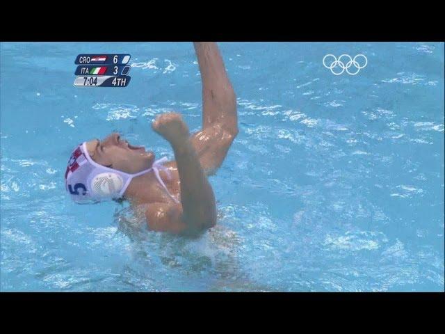 Croatia Win Men's Water Polo Gold V Italy - London 2012 Olympics