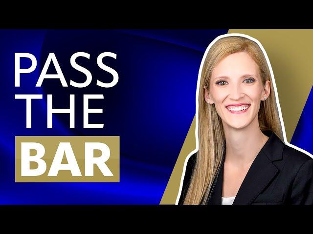 How to Pass the Bar Exam in 10 Days