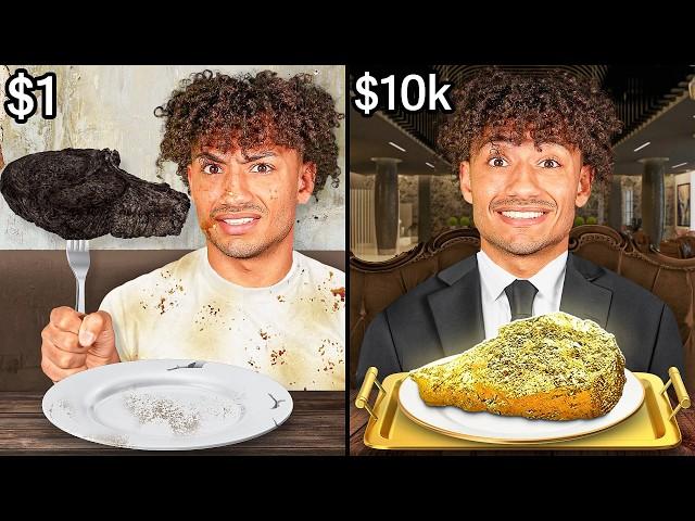 $1 VS $1,000 Steak