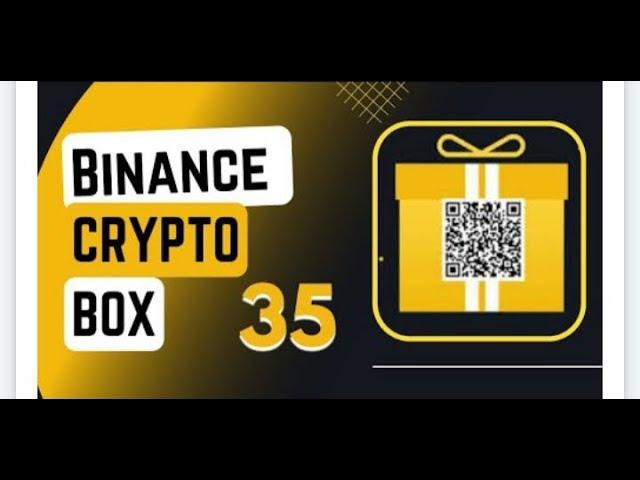 Today Binance Crypto Box Code | Binance Crypto gift | #binance #binancecryptobox