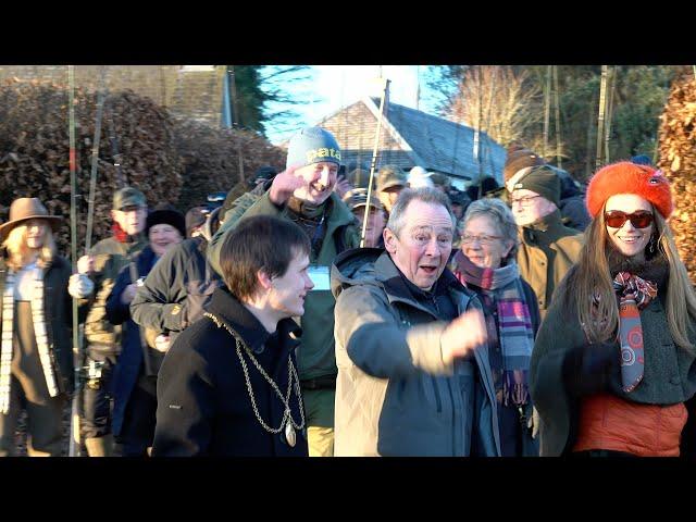 Gone fishing star Paul Whitehouse opens the River Tay 2024 Salmon Season at Meikleour Fisheries