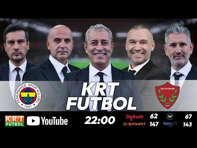 #CANLI | KADIKÖY’DE İSTİFA SESLERİ | FENERBAHÇE 2-1 HATAYSPOR | KRT FUTBOL