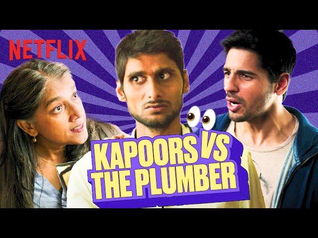 Kapoor Family’s KALESH in Front of the Plumber | Fawad Khan, Sidharth Malhotra | Kapoor & Sons