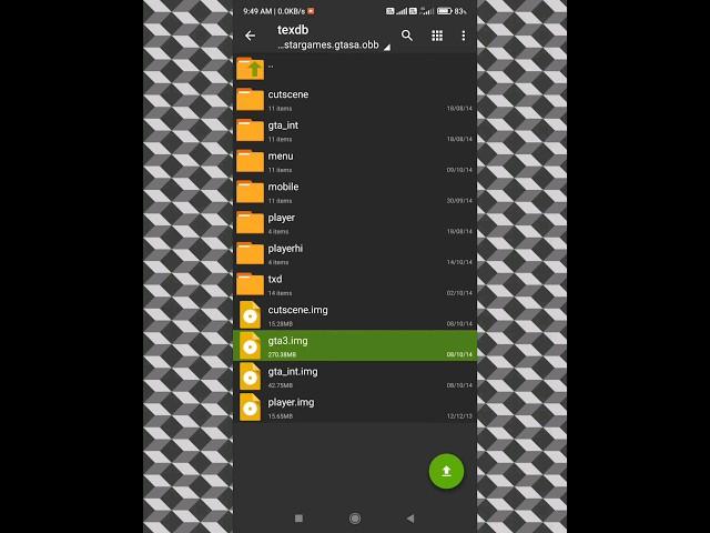 How to download gta3.img | #GTA SA | Android 11 | #Modding