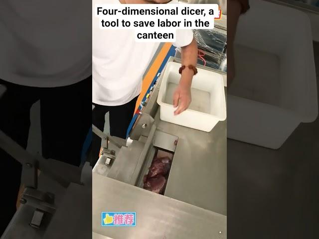 Four-dimensional dicer, a tool to save labor in the canteen. #dicer #machine #shorts
