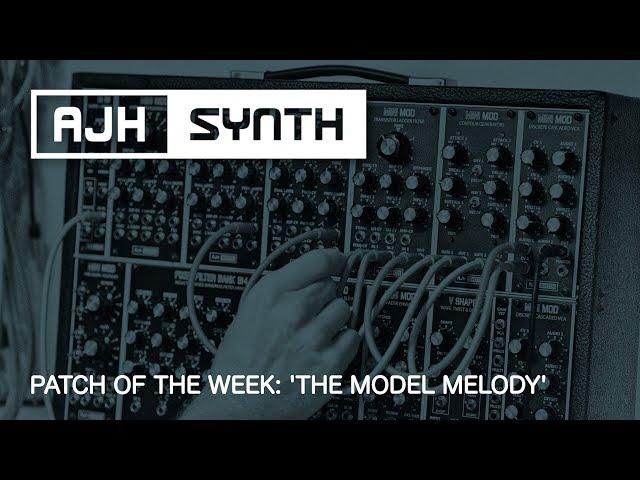 Patch of The Week: 'The Model' Melody - How to make a classic synth sound guide with patch sheet