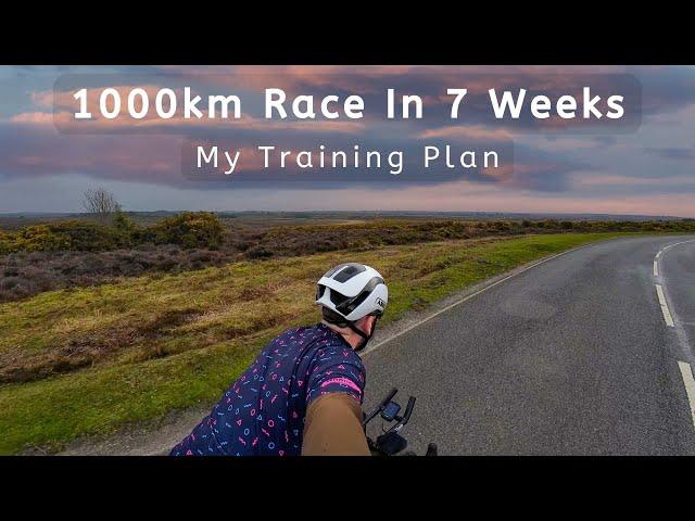 I'm Racing 1000km In 7 Weeks! My Endurance Training Plan. Ramp Up, Taper, Race!