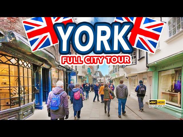 YORK | Full tour of York City Centre, one of England's best tourist destinations