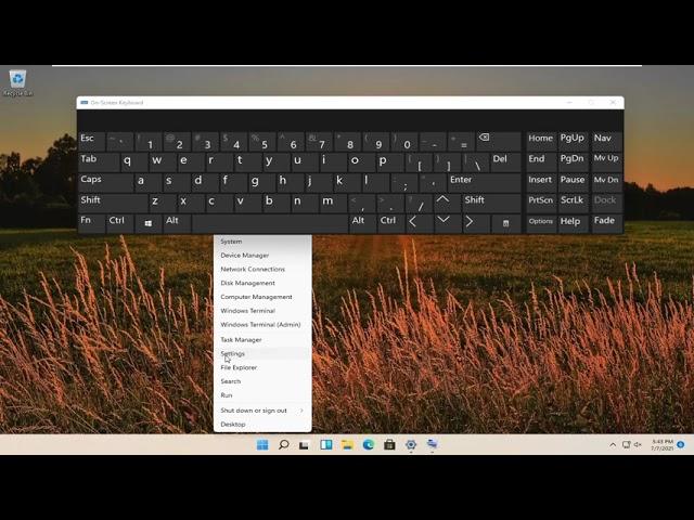 How to Disable Onscreen Keyboard in Windows 11 [Tutorial]