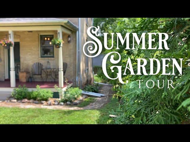 Summer Garden Tour - Calming Ambient Garden Tour