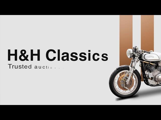 WATCH LIVE | The H&H Auction of Classic Motorcycles & Scooters March 2024