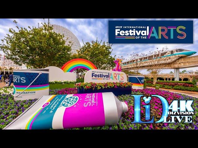  Watch Disney's EPCOT LIVE NOW: Every Art Booth at Festival of the ARTS