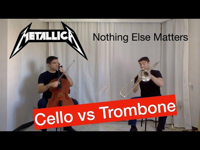 Nothing Else Matters (Metallica) - Fabrice Millischer - Trombone vs Cello