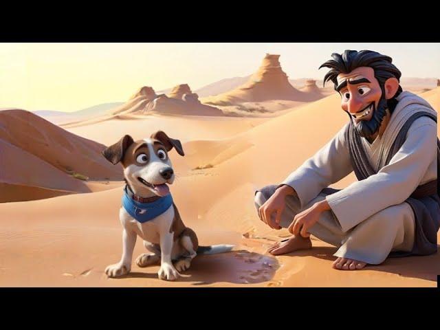 The Heartwarming Story of a Man and The Thirsty Dog | islamickidsstories | Raising4Caliphs