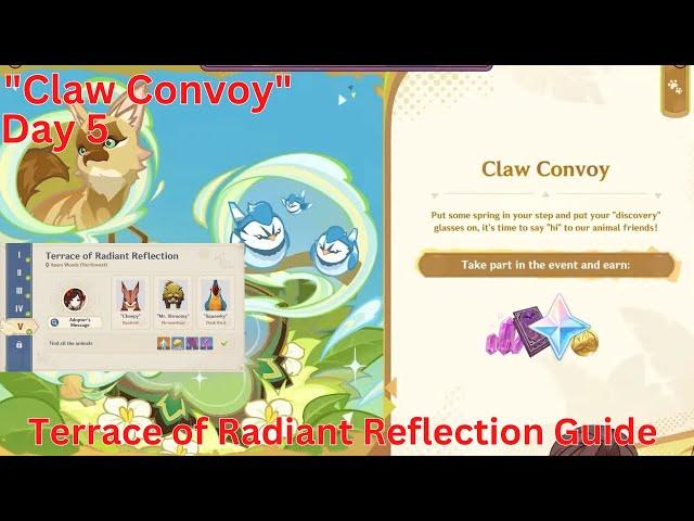 Claw Convoy Day 5 Terrace of Radiant Reflection Guide【Genshin Impact 5.2】