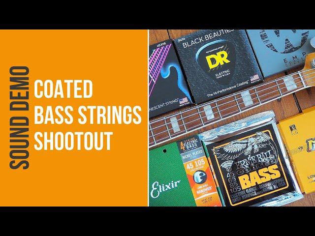 Coated Bass Strings Shootout - Sound Demo (no talking)