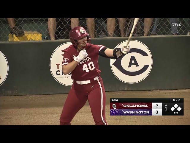 Full Replay: Washington vs Oklahoma Softball -  2024 Puerto Vallarta College Challenge