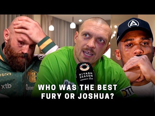 ‘TYSON FURY OR ANTHONY JOSHUA?’ Oleksandr Usyk BRUTALLY HONEST ON BRITISH HEAVYWEIGHTS | EXCLUSIVE