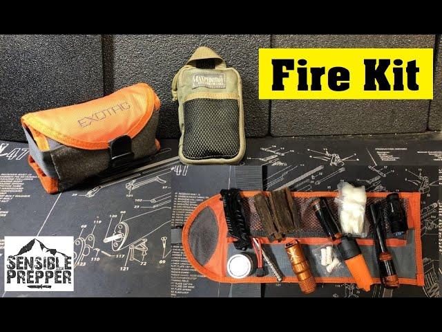 Fire Kit for Survival   Exotac Tool Roll