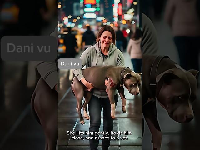 Heartless Man Abandons Dog, But Watch What This Girl Does  #shorts