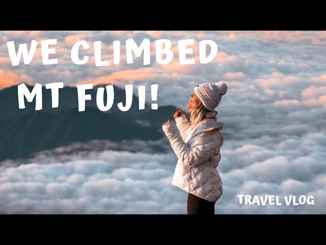 We Climbed Mt Fuji! | Our Unique Week With Japan Tourism | Travel Vlog