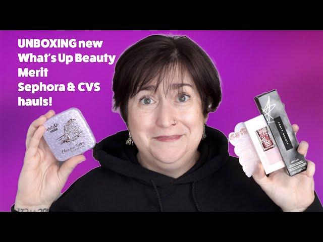 NEW WHAT'S UP BEAUTY & MERIT and CVS & SEPHORA HAUL!