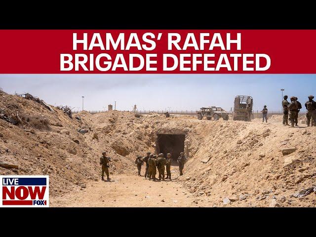 Israel DEFEATS Hamas Rafah Brigade in Gaza, IDF reports | LiveNOW from FOX