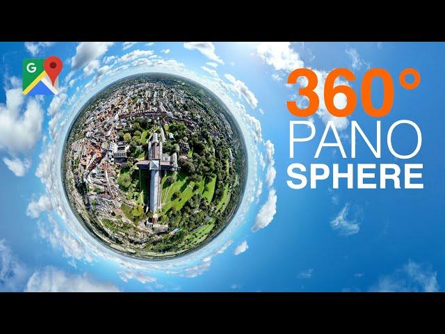 Google Maps DRONE 360° Photo: How to take and upload a Pano Sphere [DJI mini 4 Pro]