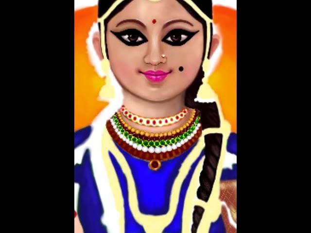 Devi Bala | digital painting | procreate | ipad | vidhya devi | poong arts school